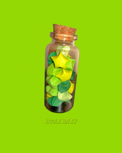 Origami Star Jar
