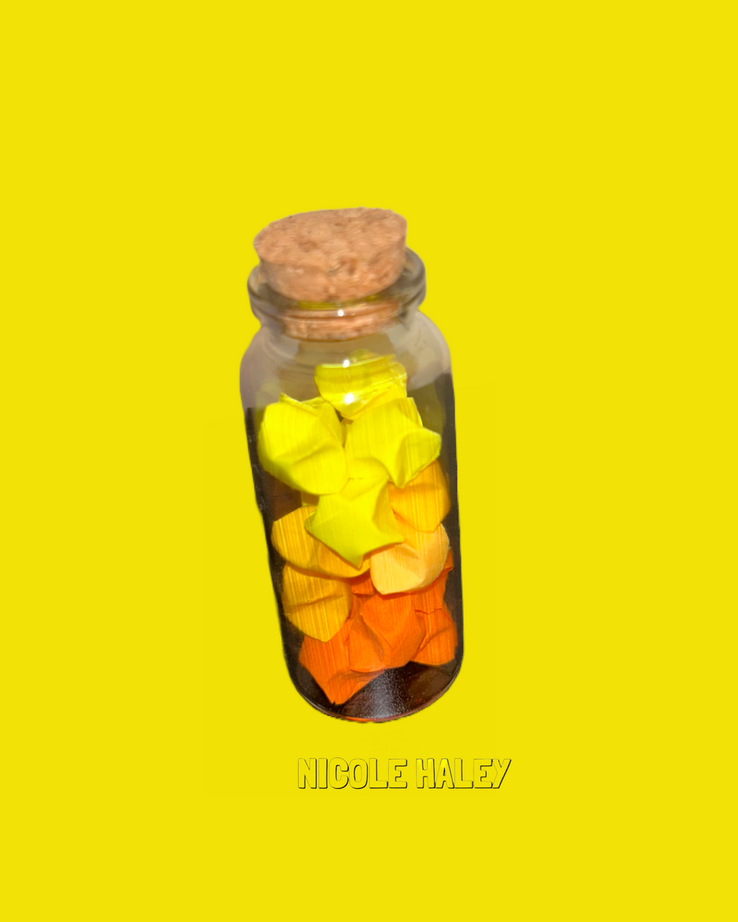 Origami Star Jar