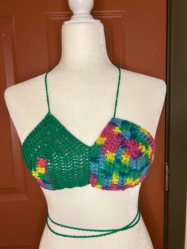 Multicolored Color Block Yarn