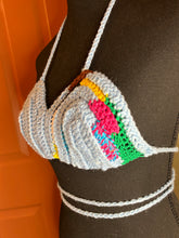 Multicolored Color Block Bralette