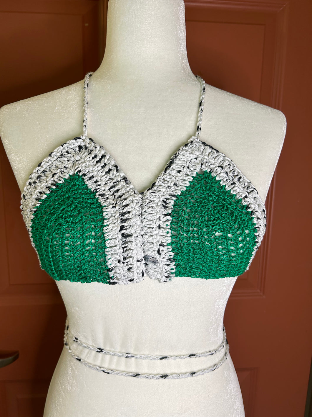 Multicolored Color Block Bralette