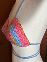 Multicolored Color Block Bralette