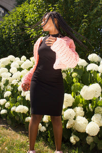 Light Pink Handmade Cardigan