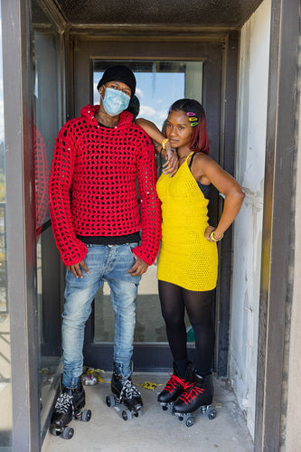 Yellow Handmade Dress