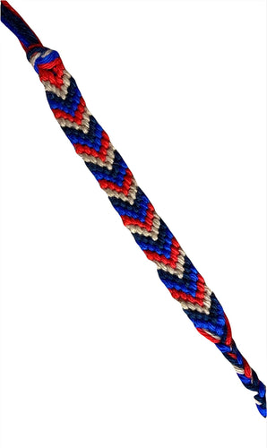Multicolored Chevron Bracelet