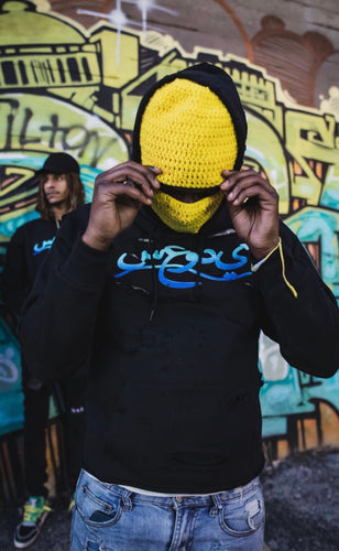 Yellow Handmade Ski-Mask/Balaclava