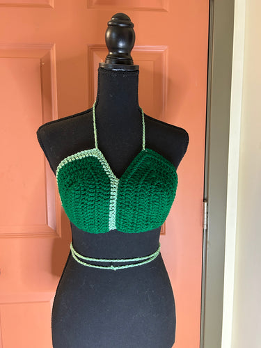 Multicolored Color Block Bralette