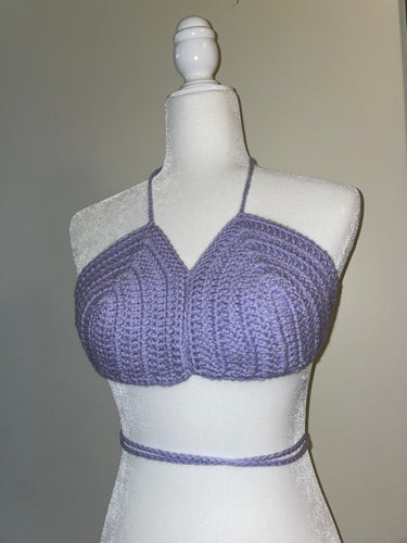 Light Purple Handmade Bralette