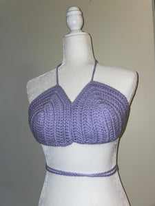 Light Purple Handmade Bralette