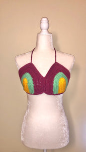 Multicolored Handmade Bralette