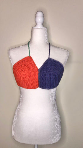 Multicolored Handmade Bralette