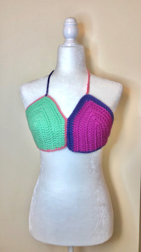 Multicolored Handmade Bralette