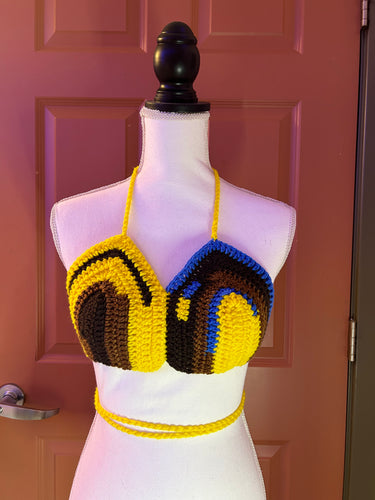 Multicolored Handmade Bralette