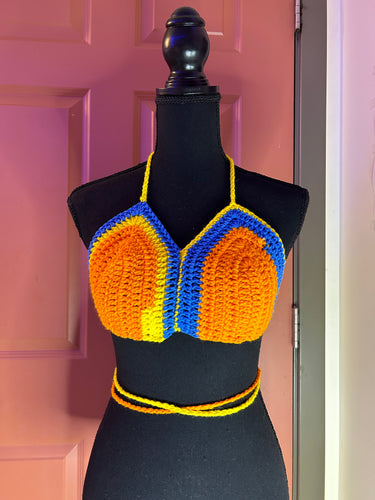 Multicolored Handmade Bralette